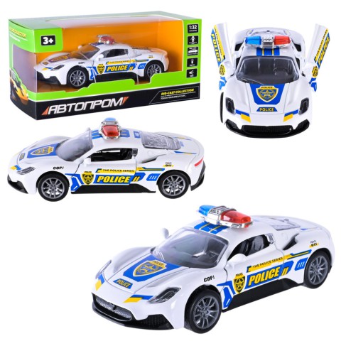 Дитяча іграшкова машинка "Police" AP74204(White) масштаб 1:32