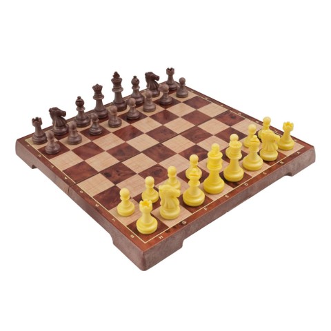 Набір настільних ігор "Магнітні шахи, шашки" 2 в 1 2258, 24х24х2,5 см