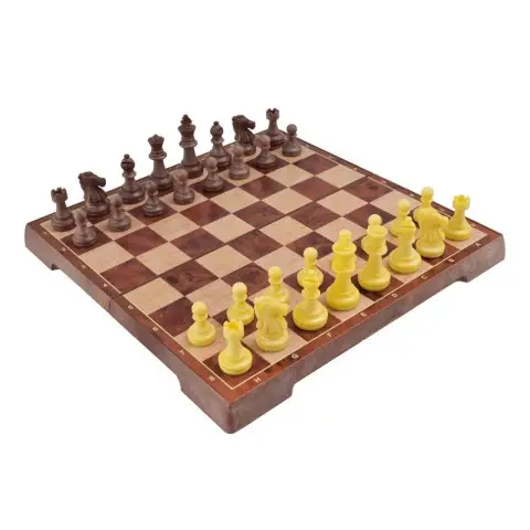 Набір настільних ігор "Магнітні шахи, шашки" 2 в 1 2258, 24х24х2,5 см