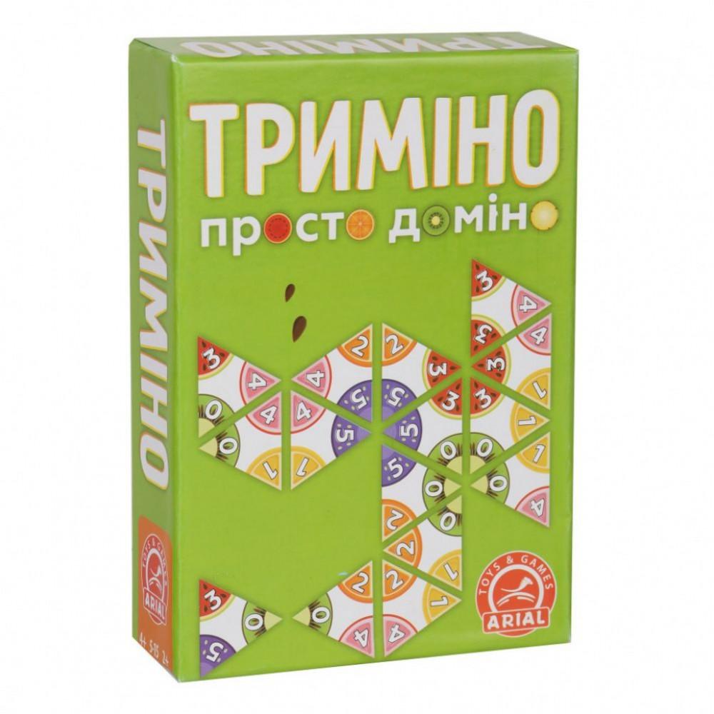 Настільна гра Триміно (Супердоміно) Arial 911081, 56 фішок