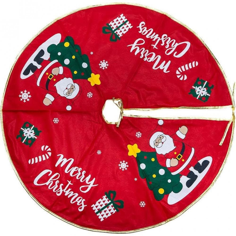 Декоративна підкладка-килимок під ялинку 6241-18 D90 см