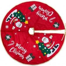 Декоративна підкладка-килимок під ялинку 6241-18 D90 см