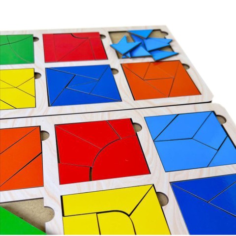 Розвиваючі дитячі Квадрати Нікітіна Ubumblebees (ПСД207) PSD207, 3 рівень