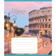 Зошит учнівський "Міста Європи" 024-550207K-3 в клітинку, 24 аркуші