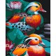 Картина за номерами "Качки мандаринки" 11717-AC 40х50 см