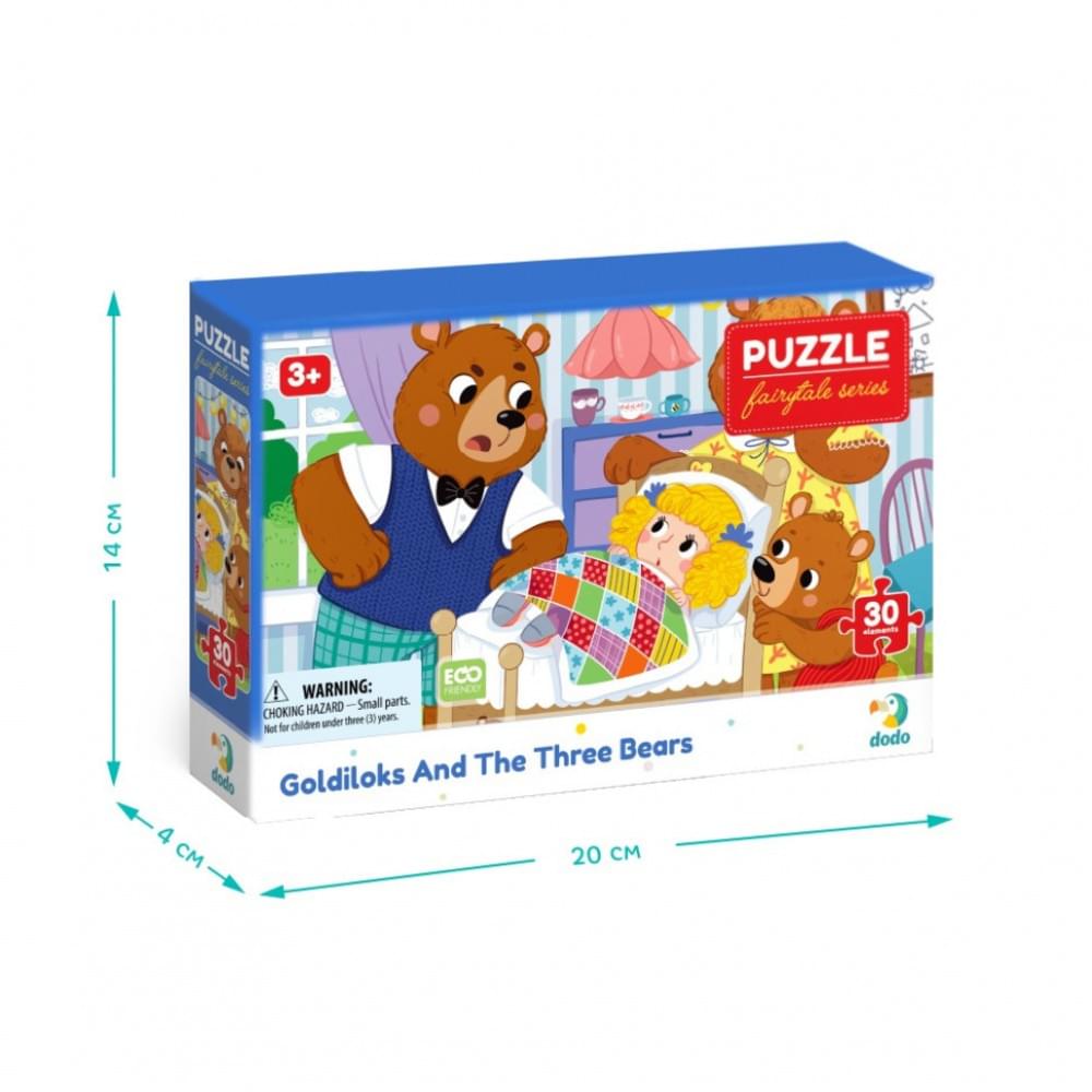 Дитячий пазл "Три ведмеді" DoDo Toys 300696, 30 елементів