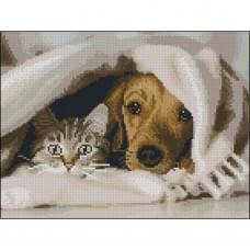 Алмазна мозаїка "Відпочинок" ZAV3040-24 без підрамника 30х40 см