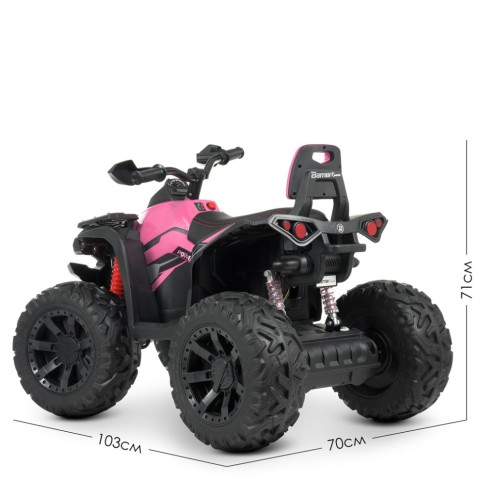 Дитячий електроквадроцикл Bambi Racer M 4795EBLR-8 до 30 кг.