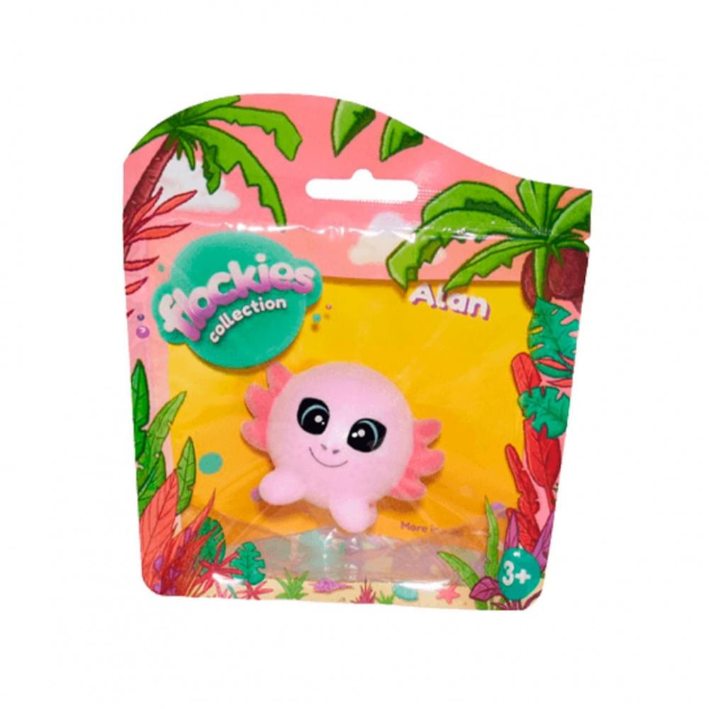 Колекційна іграшка-фігурка Аксолотль Алан Flockies S2 FLO0404