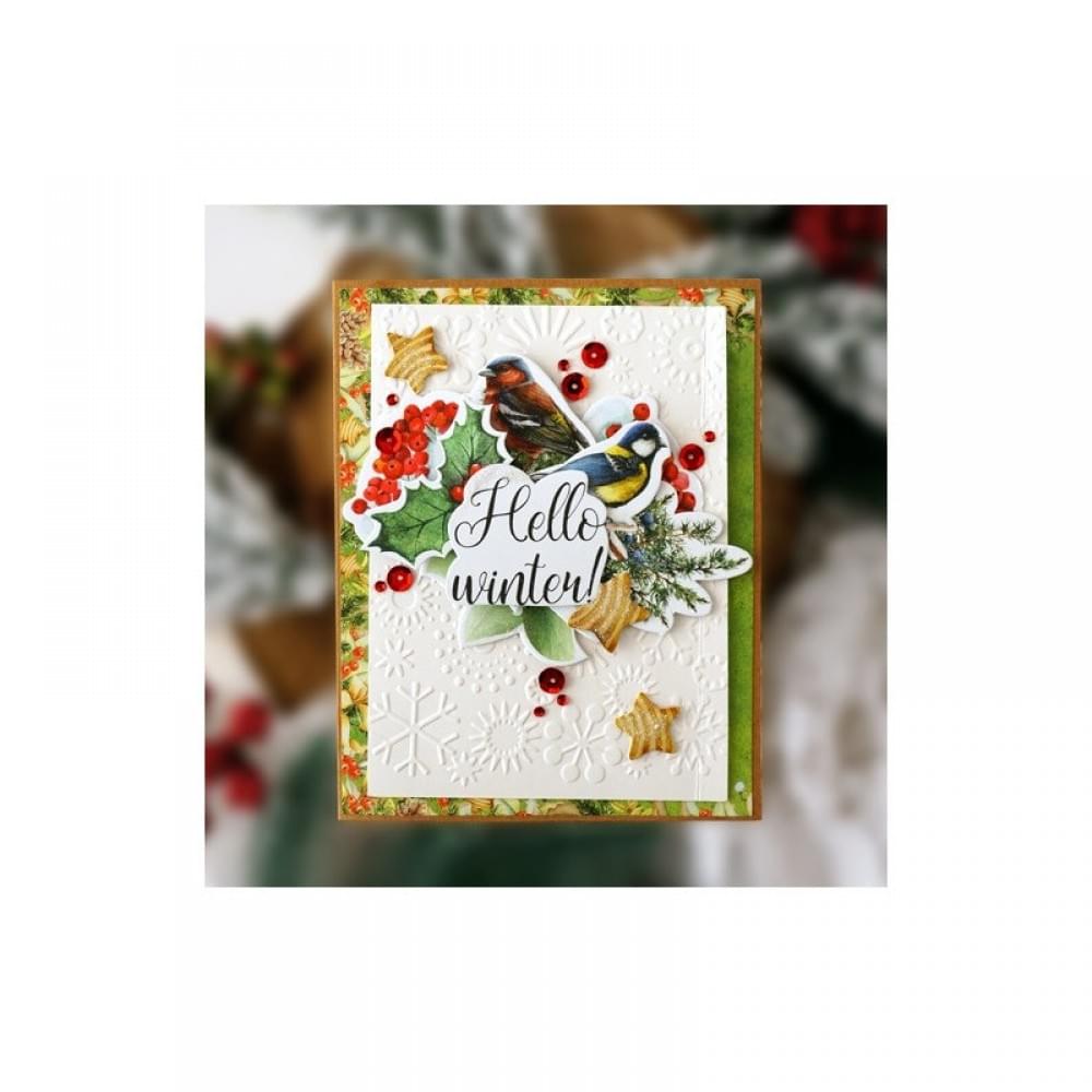 Набір для створення вітальних листівок "Hello Winter" FDGCK-051, 12х15 см, 6 шт