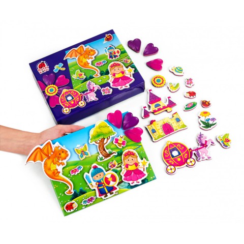 Дитяча настільна гра "Принцеса і лицар" RK2070-01 магнітна