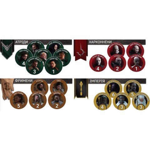 Настільна гра "DUNE: Гра про війну та дипломатію" DUNE05-UA