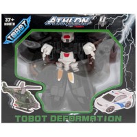 Машинка-трансформер "Tobot 2 в 1" 525-1(Black-1) пластик