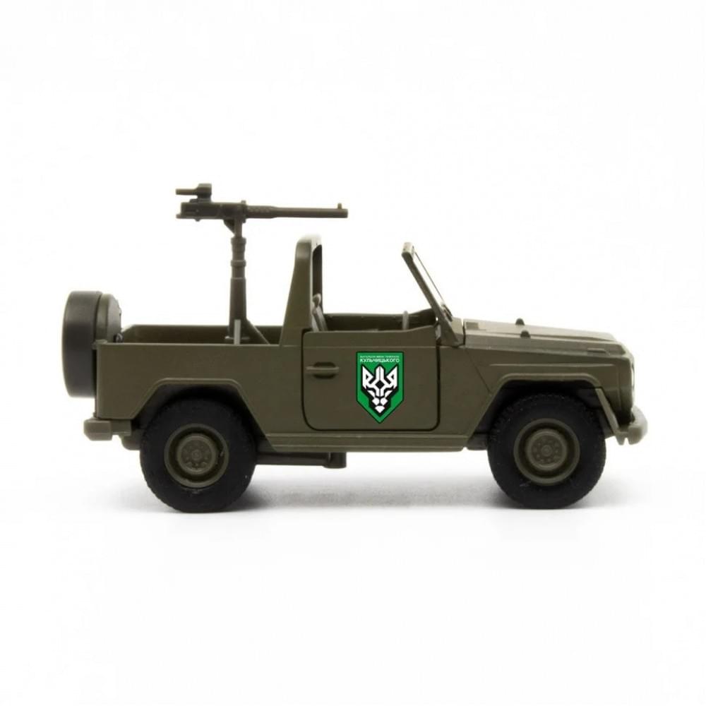 Модель Штурмова Машина «БОП НГУ ІМ. КУЛЬЧИЦЬКОГО» TechnoDrive 250329W2 серії »Шеврони Героїв»