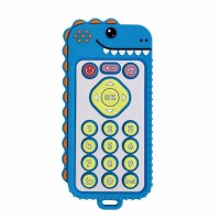 Силіконовий прорізувач пульт "Динозавр" MGZ-0426(Blue)