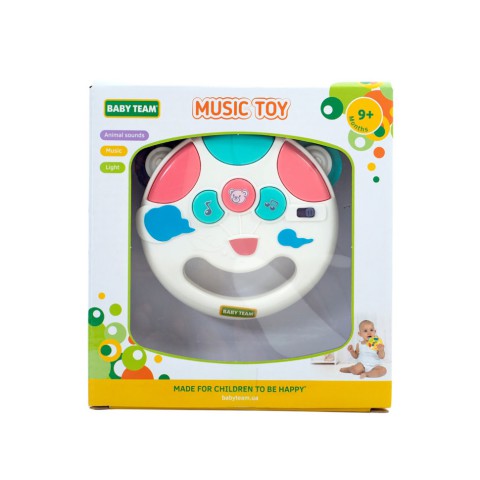 Дитяча музична іграшка "Бубен" 8627-1 світлові та звукові ефекти