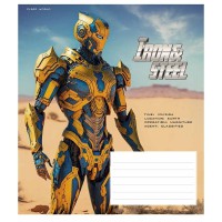 Зошит учнівський "Iron&Steel" 012-3284K-2 в клітинку, 12 аркушів