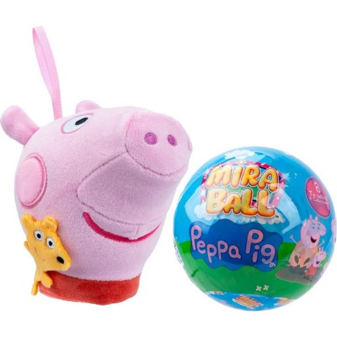 Дитяча м'яка іграшка-сюрприз Peppa Pig M14159 в асортименті