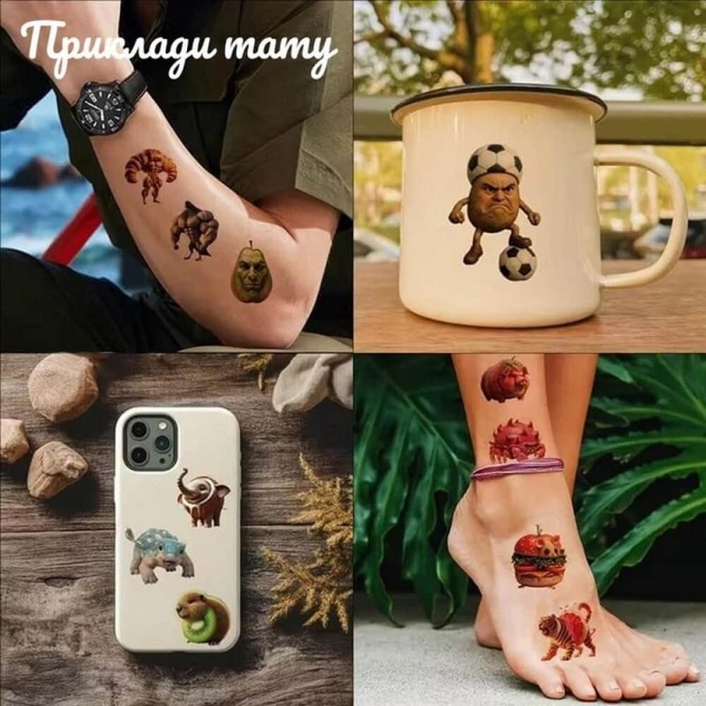 Подарунковий набір "Брейнрот" gift-box-brainrot-3kids