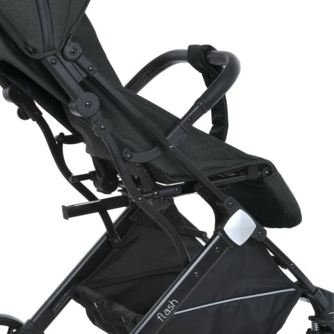 Дитяча прогулянкова коляска FLASH M 5727-1 Almost Black