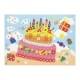 Дитяча мозаїка за номерами "Святковий торт" 13-126-20, 5 кольорів