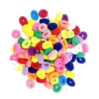 Набір резинок для волосся "Міні" 0307-1130 120 штук, різнокольорові