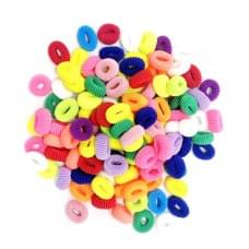 Набір резинок для волосся "Міні" 0307-1130 120 штук, різнокольорові