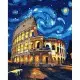Картина за номерами "Ніч у Римі" ©art_selena_ua KHO3668, 40х50 см
