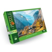 Пазл "Lauterbrunnen, Switzerland" Danko Toys C1000-12-07, 1000 ел.