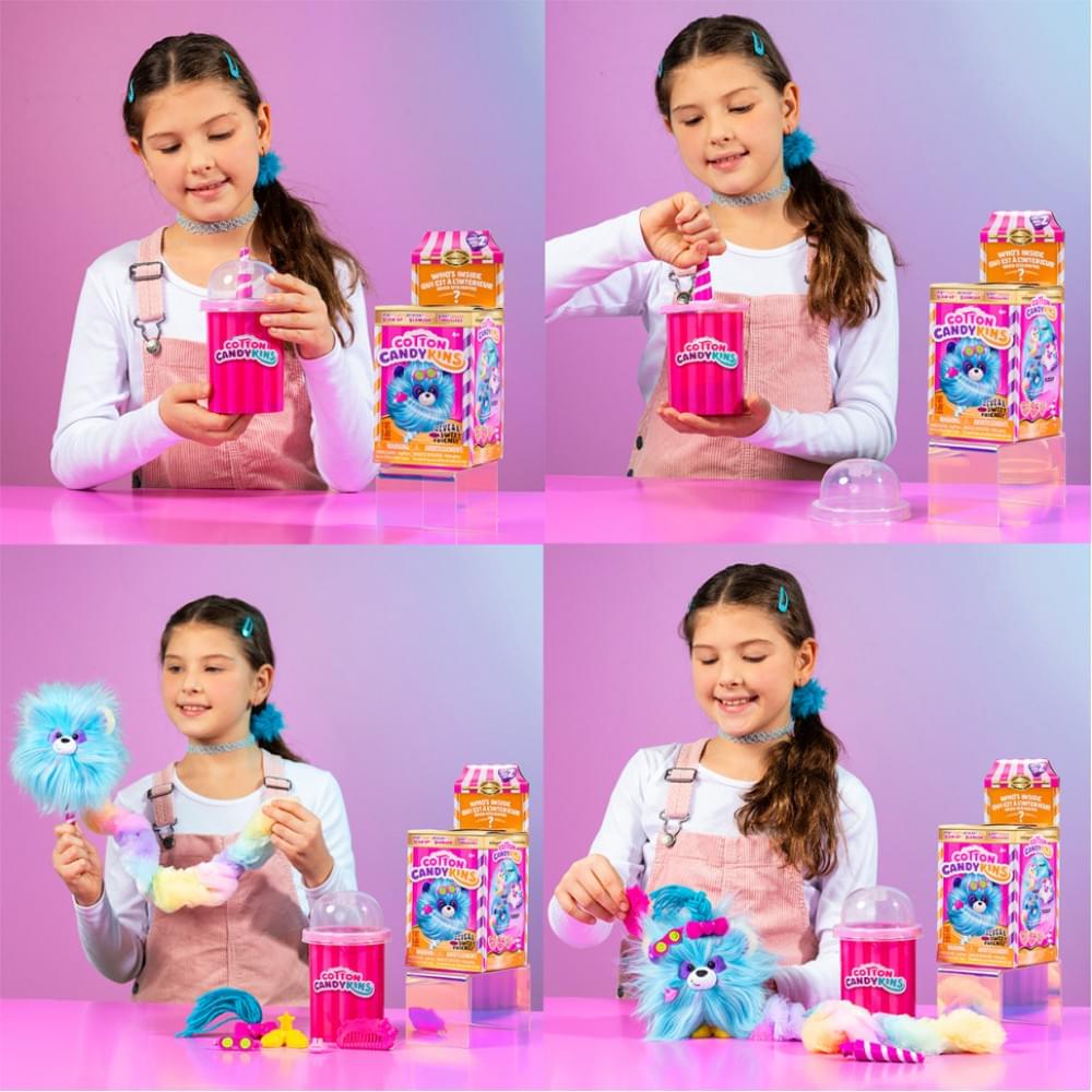 М'яка іграшка-сюрприз "Пухнастий улюбленець" Cotton Candykins 27301(W2) в асортименті