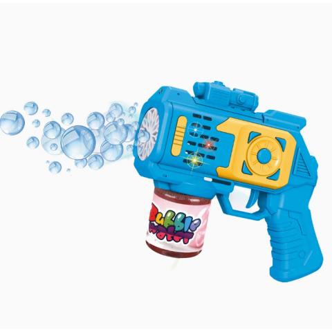 Генератор мильних бульбашок "Бластер" 666-1(Blue) підсвічування