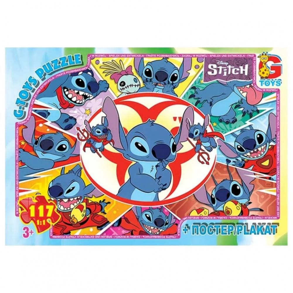 Дитячий пазл "Ліло і Стіч" SC617 постер, 117 елементів