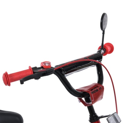 Велосипед дитячий MB 14011-1, 14 дюймів, червоний