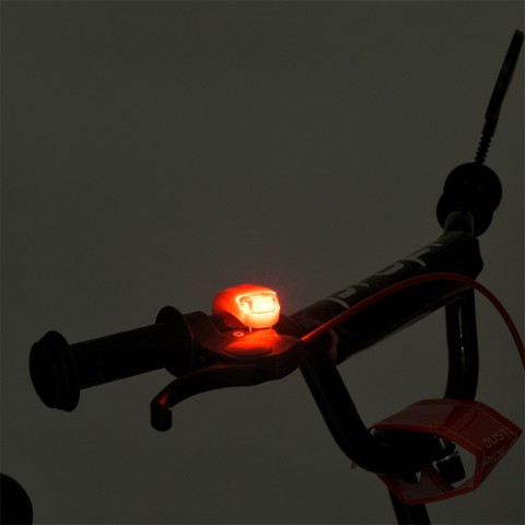 Велосипед дитячий MB 16031-1, 16 дюймів, червоно-білий