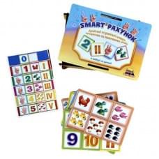 Дерев'яний пазл-сортер "SMART РАХУНОК" Ubumblebees (ПСФ097) PSF097 математичий посібник