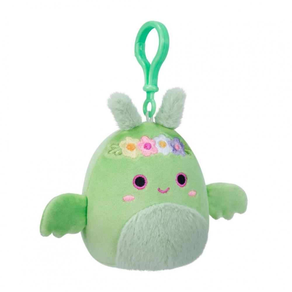 М'яка іграшка на кліпсі "Дракон Тов" Squishmallows SQCP00217, 9 см