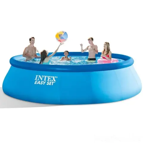 Басейн сімейний "Easy Set" INTEX 28158 сімейний, 457Х84 см, з картриджних фільтром (220-240V)