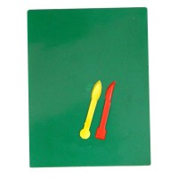 Дошка для пластиліну зі стеками "Атлас" B5 AS-0026