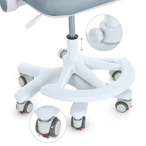 Дитяче крісло M 6250-11 з підлокітником і підніжкою