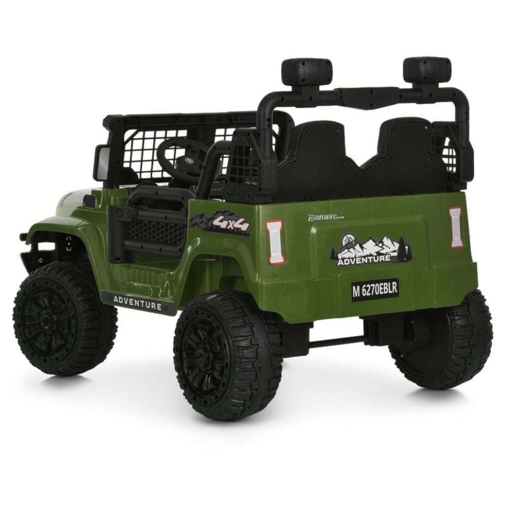Дитячий електромобіль Джип M 6270EBLR-10(24V) до 20 кг
