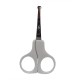 Ножиці манікюрні безпечні MGZ-0715(Grey) сірий