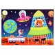 Дитяча мозаїка за номерами "Космос" 13-127-12 різнокольорові камінчики