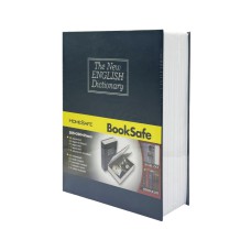 Сейф-книга з ключем для зберігання KBS-803(Blue) велика, 26,5х20х6,5 см