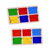 Розвиваючі дитячі Квадрати Нікітіна Ubumblebees (ПСД207) PSD207, 3 рівень