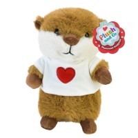 Дитяча м'яка іграшка "Видреня" PLC25008-3, 15х20х22 см