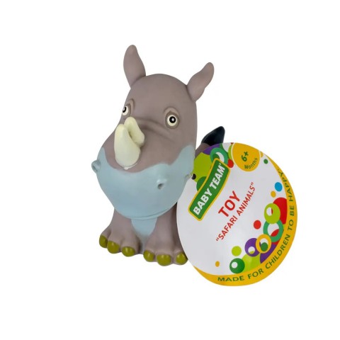 Дитяча іграшка для купання «Бризкаючі тварини сафарі носоріг» 8752_носоріг