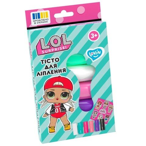 Набір для ліплення з тістом L.O.L. Surprise! LOL41245 у стиках 6 кольорів