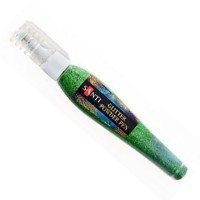 Ручка з розсипним глітером 5893819 зелений 10 грам