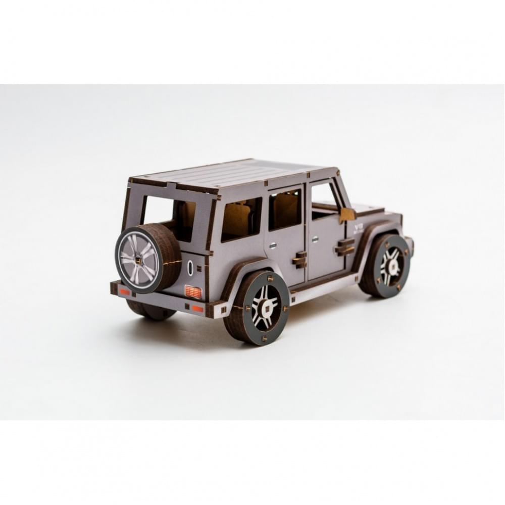 Дерев'яний 3D конструктор "Gelandewagen" Puz-26914, 109 деталей