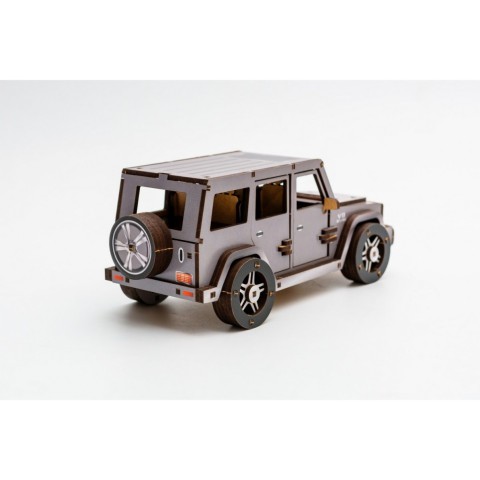 Дерев'яний 3D конструктор "Gelandewagen" Puz-26914, 109 деталей